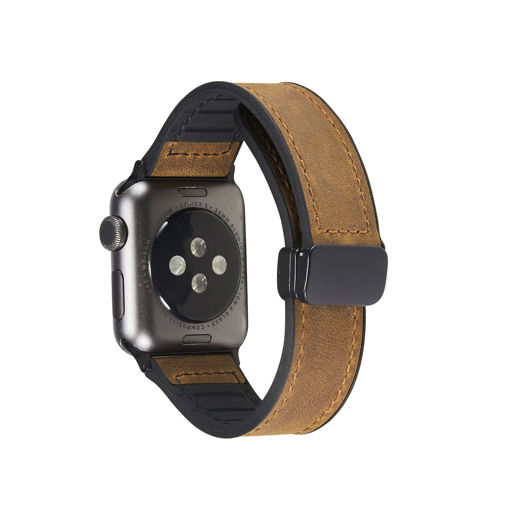 Apple Watch8 Magnetic Silicone Strap Black — feature 6