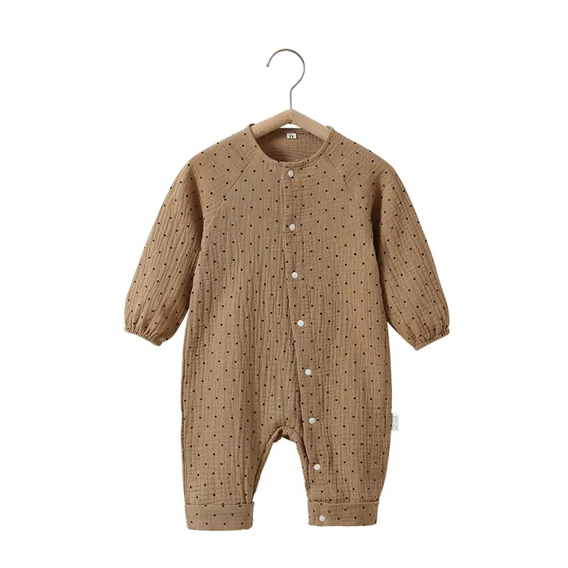 Baby Cotton Gauze Jumpsuit Spring Summer Newborn - Image 15