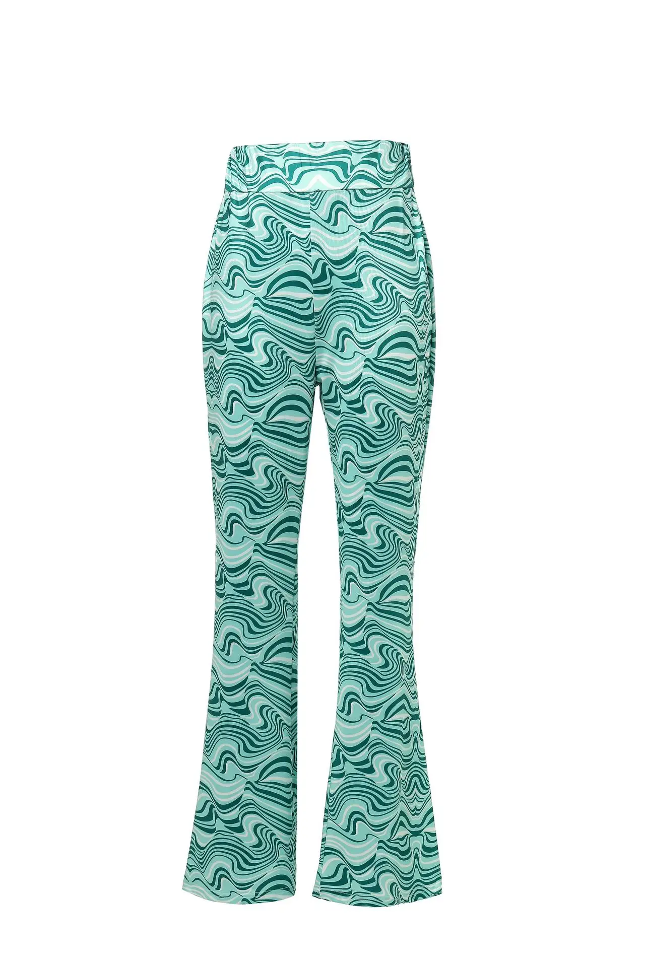 Pink Printed 3-Piece Women's T-Shirt Pants Suit Set — feature 13