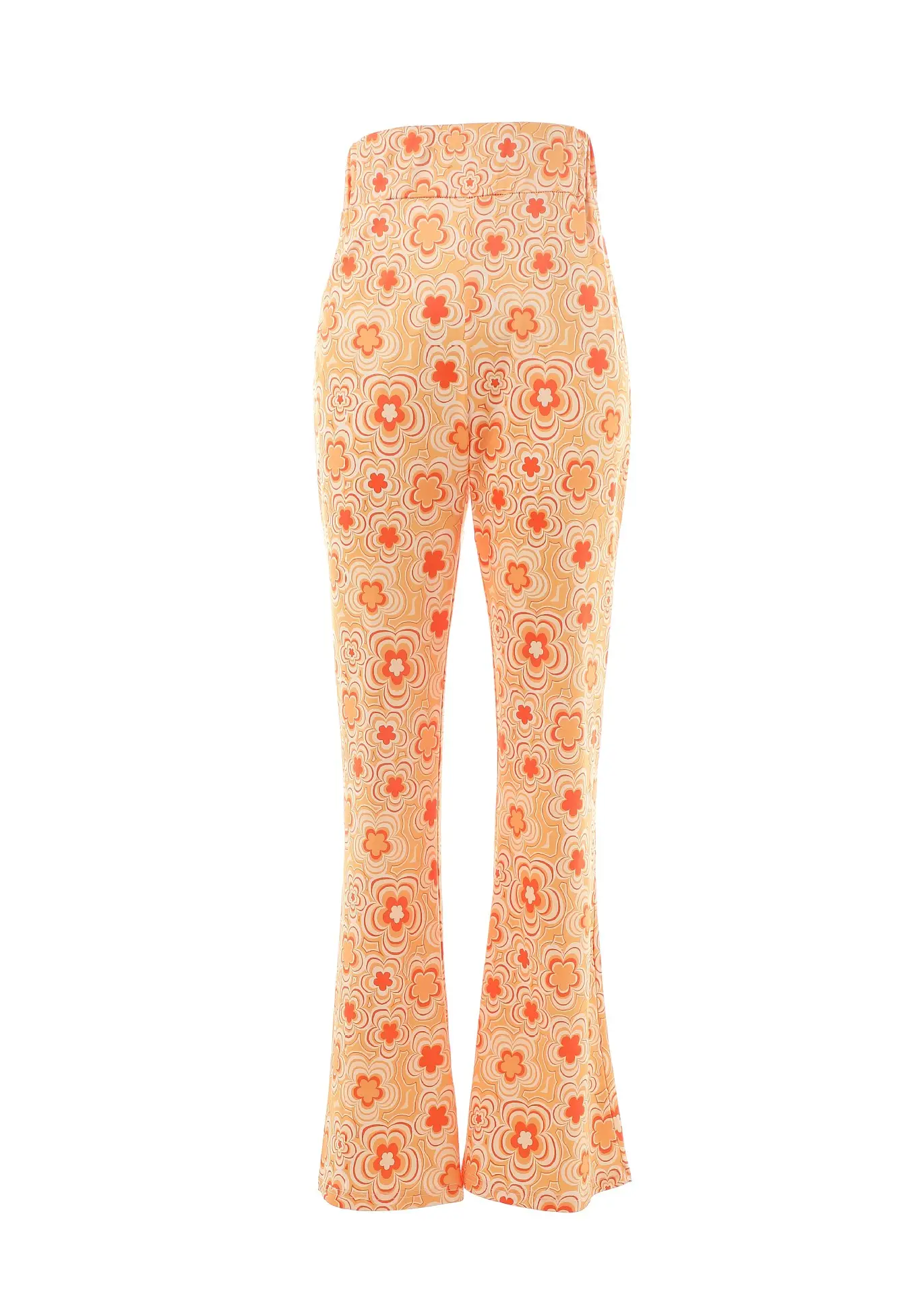 Pink Printed 3-Piece Women's T-Shirt Pants Suit Set — feature 38