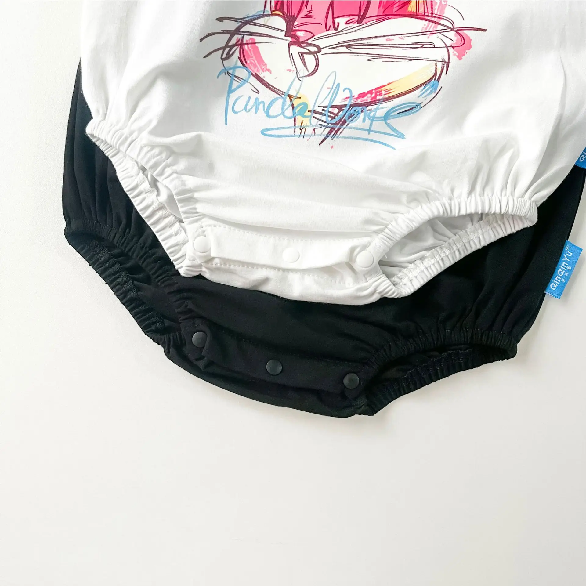 Rabbit Print Cotton T-Shirt Set for Kids — feature 33
