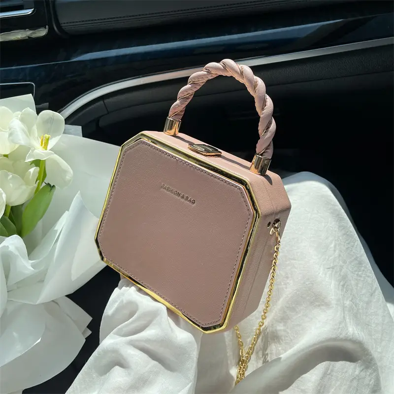 Women's Candy Color Chain Shoulder Bag 2024 - Image 8