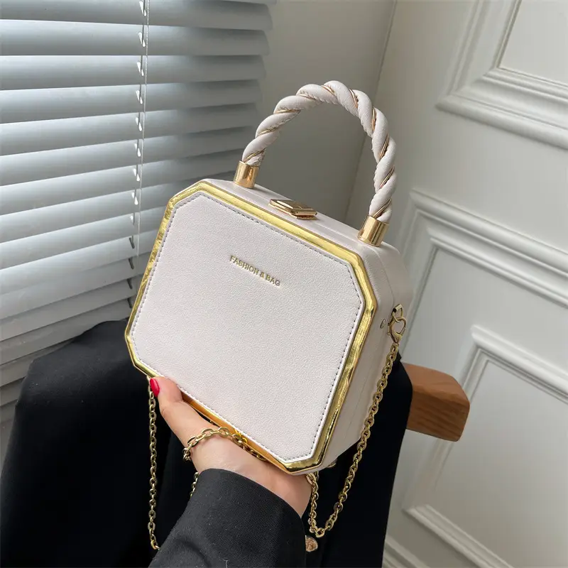 Women's Candy Color Chain Shoulder Bag 2024 - Image 9