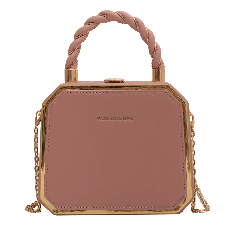 Women's Candy Color Chain Shoulder Bag 2024 - Image 4