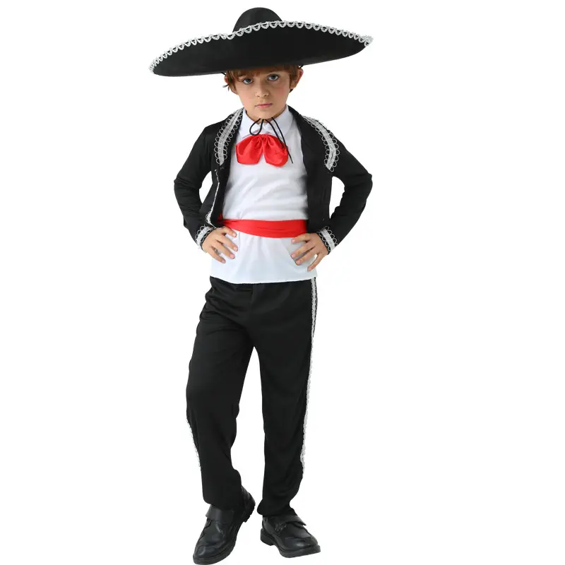 Mexican Costume Boys Set for Party Halloween - Image 4