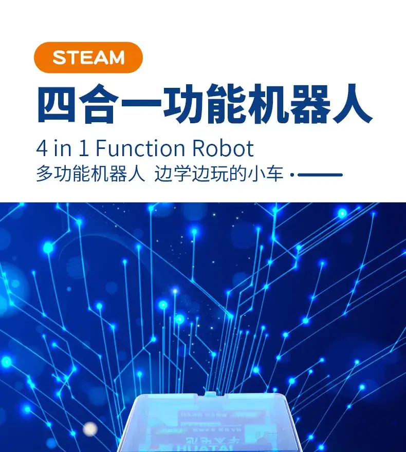 4-in-1 Function Robot Toy for Kids — feature 3