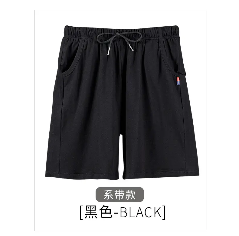 Men Pure Cotton Summer Shorts Loose Large Five Point — feature 13
