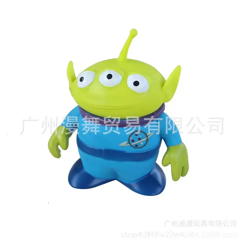 Hot-Selling Foreign Trade Product: Toy Story Three-Eyed Alien Plush Doll, Home Decor, Claw Machine Prize