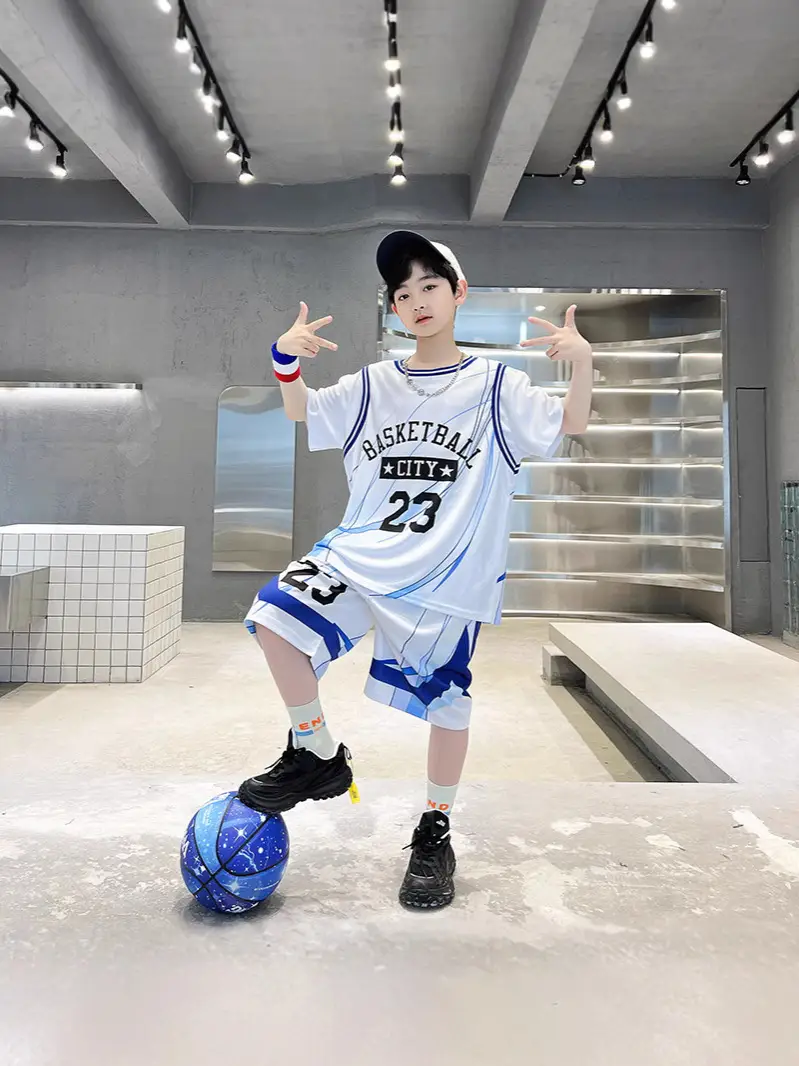 Boys Basketball Uniform 2025 Medium Large - Image 7