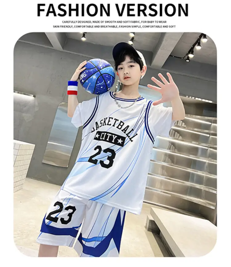 Boys Basketball Uniform 2025 Medium Large — feature 11