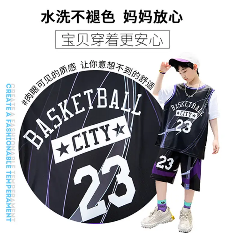 Boys Basketball Uniform 2025 Medium Large — feature 7
