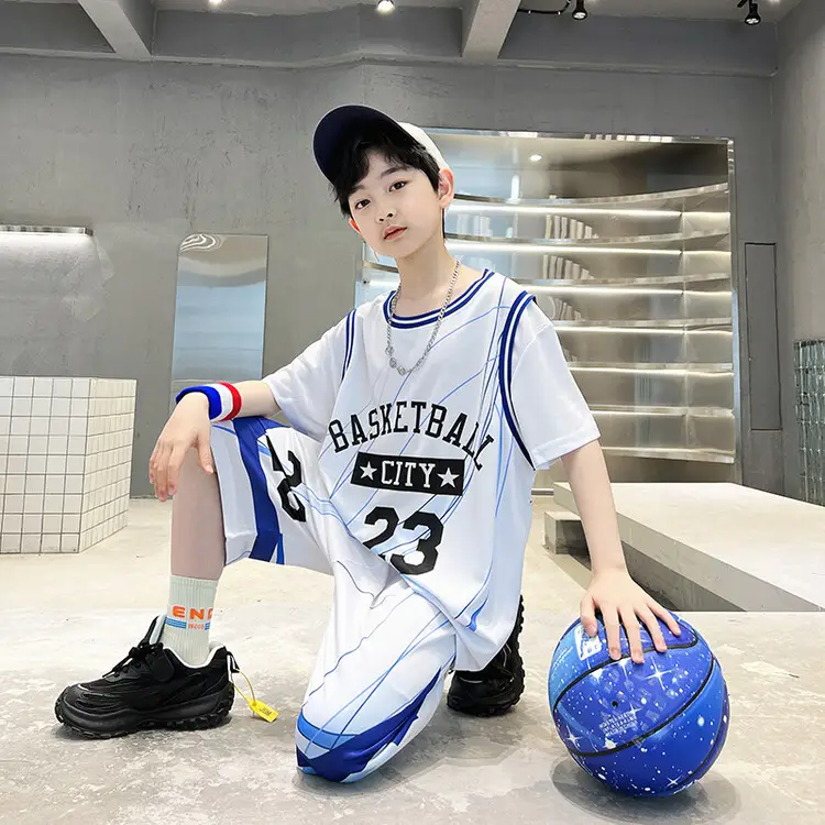 Boys Basketball Uniform 2025 Medium Large - Image 2