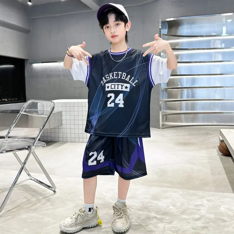 Boys Basketball Uniform 2025 Medium Large - Image 3