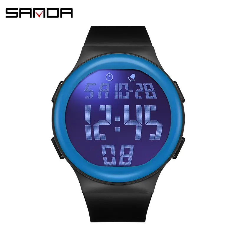 Sanda Digital Watch for Men Waterproof Large Screen - Image 9