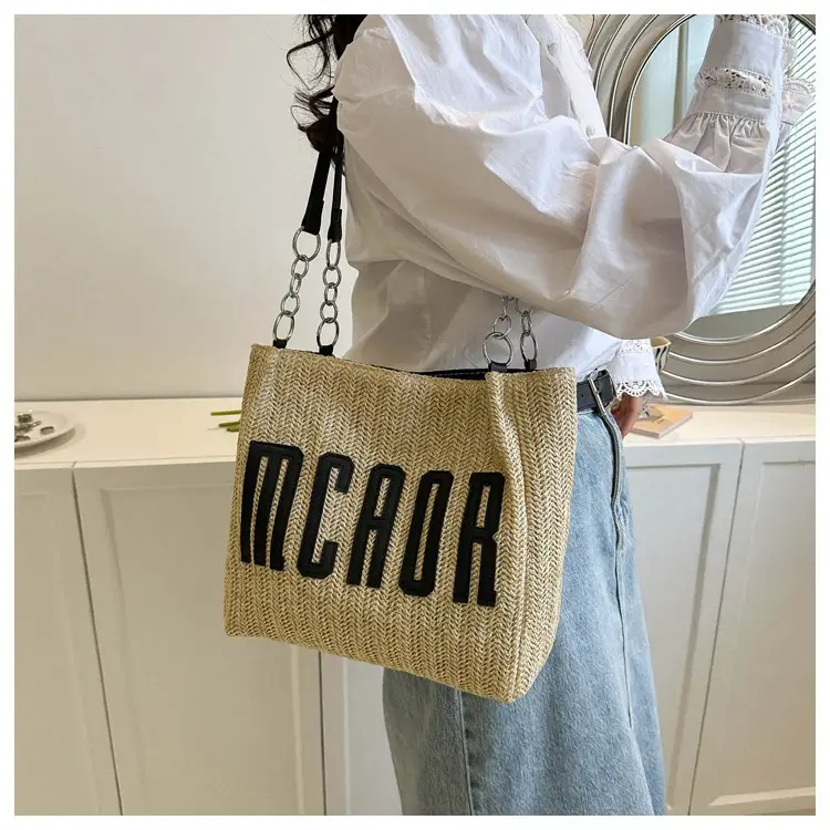 Korean Style Large Bag Women 2023 Summer Letter Bag — feature 11