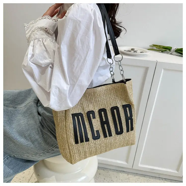 Korean Style Large Bag Women 2023 Summer Letter Bag — feature 12