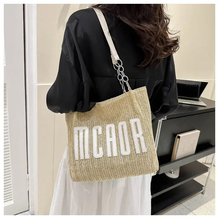Korean Style Large Bag Women 2023 Summer Letter Bag — feature 13