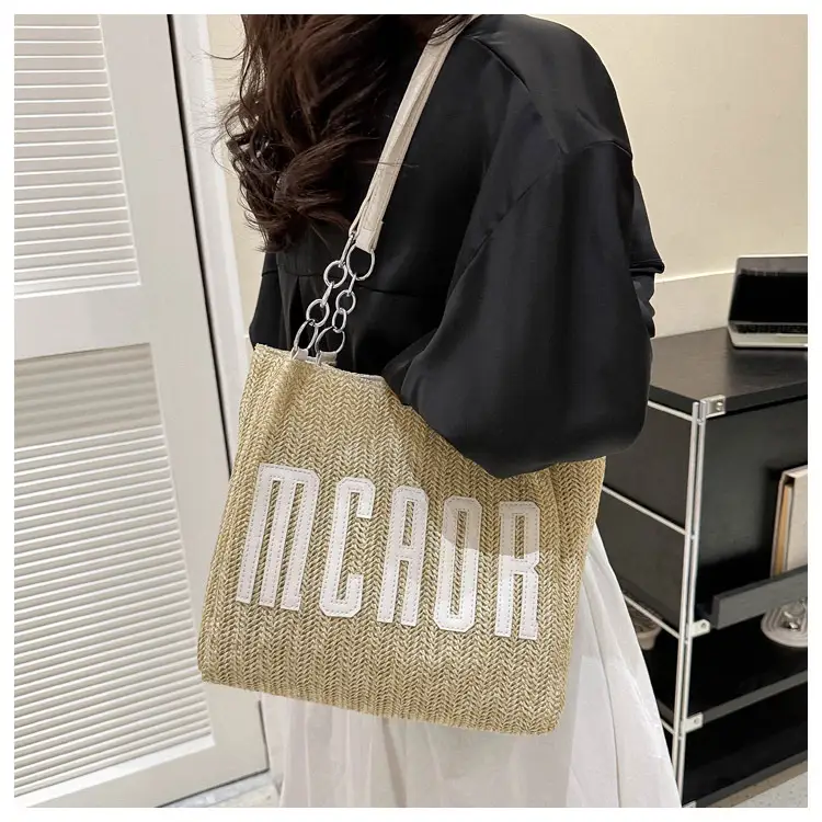 Korean Style Large Bag Women 2023 Summer Letter Bag — feature 14