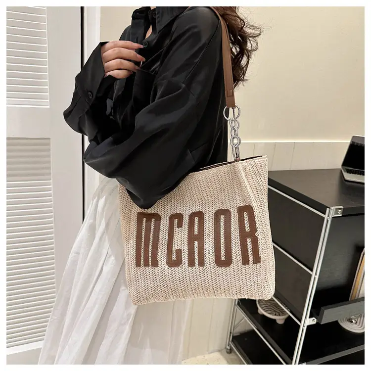 Korean Style Large Bag Women 2023 Summer Letter Bag — feature 15