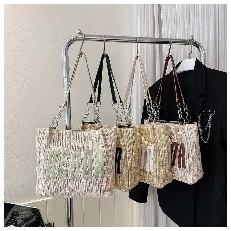 Korean Style Large Bag Women 2023 Summer Letter Bag — feature 21