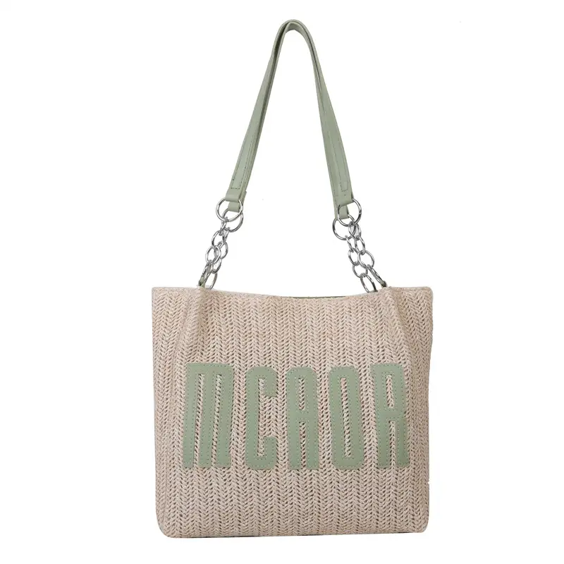 Korean Style Large Bag Women 2023 Summer Letter Bag - Image 3