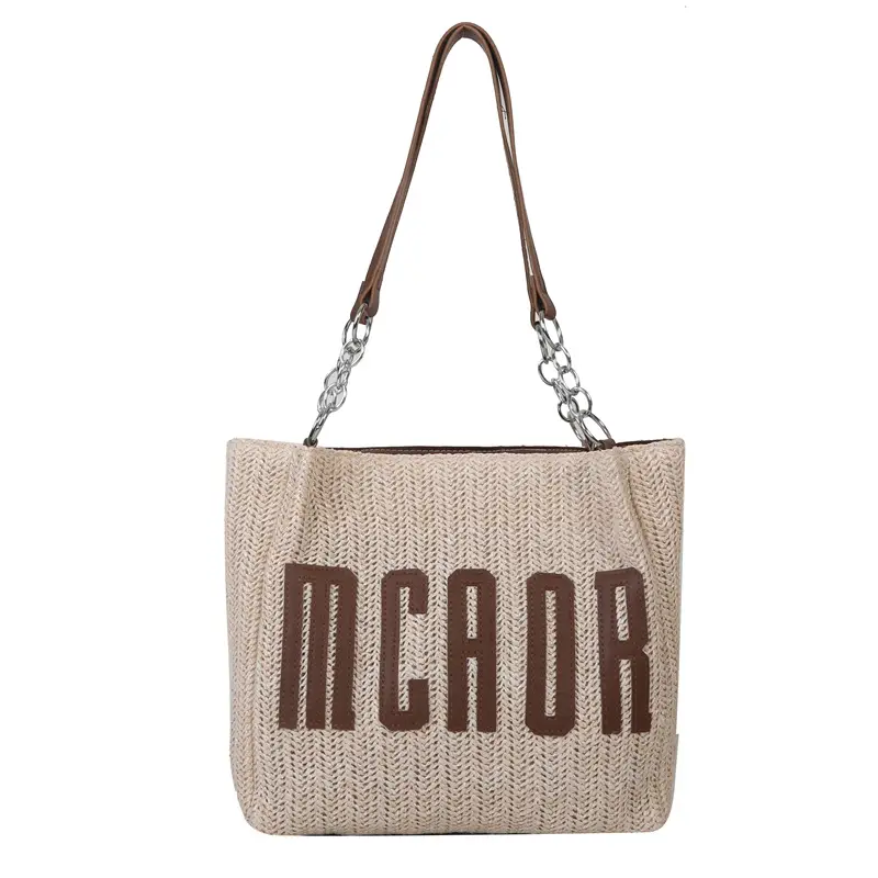 Korean Style Large Bag Women 2023 Summer Letter Bag - Image 4