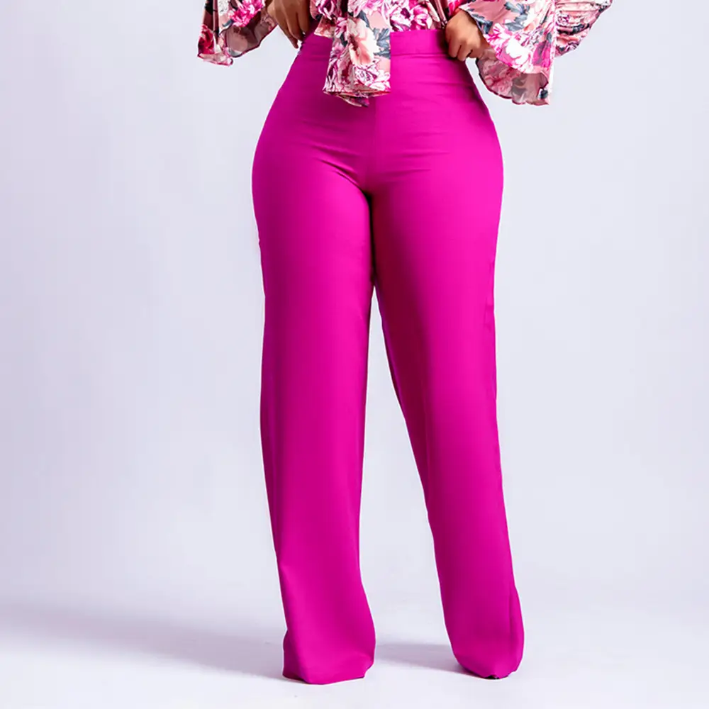 Wide Leg Pants African Style Red 2023 - Image 6