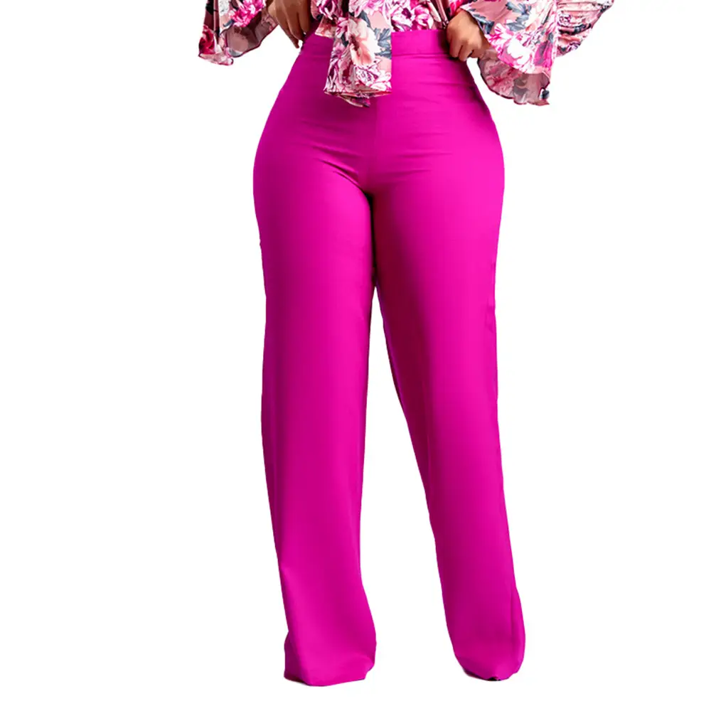 Wide Leg Pants African Style Red 2023 - Image 9