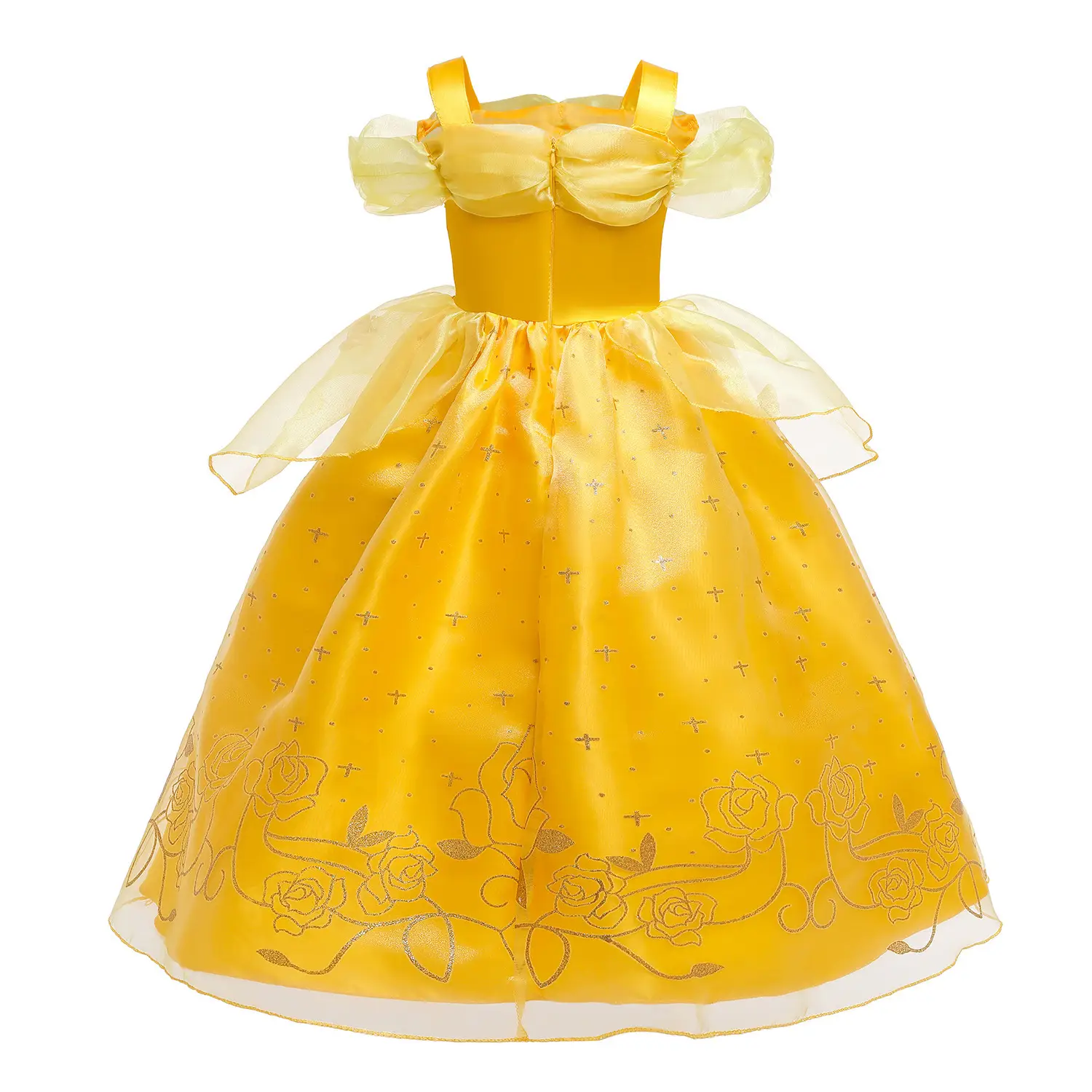 Pink Princess Bell Dress for Girls Summer Dress — feature 11