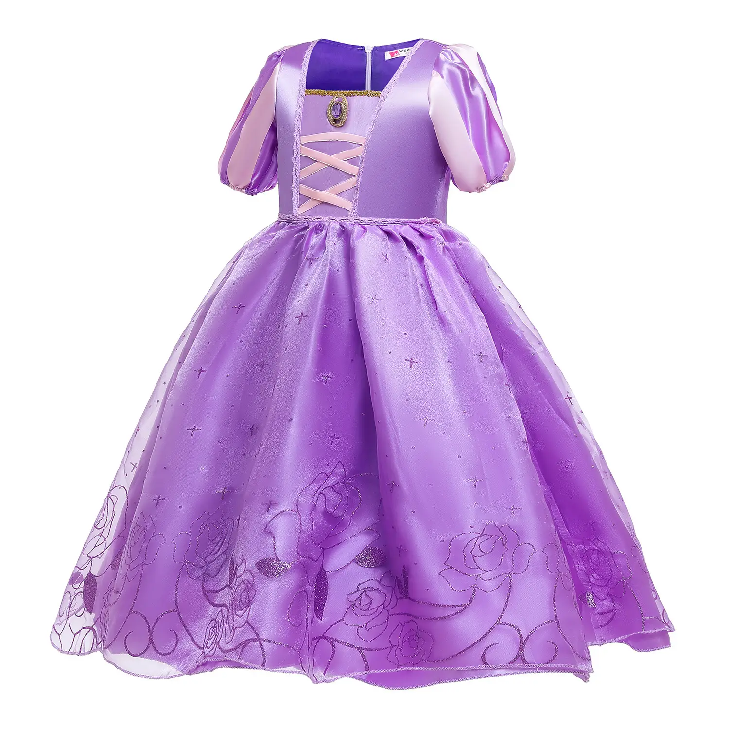 Pink Princess Bell Dress for Girls Summer Dress — feature 20