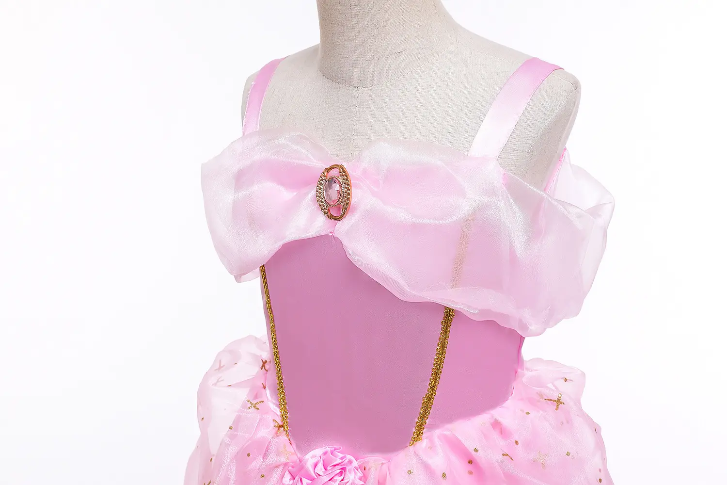 Pink Princess Bell Dress for Girls Summer Dress — feature 6