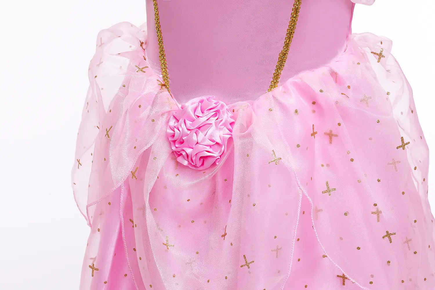 Pink Princess Bell Dress for Girls Summer Dress — feature 7
