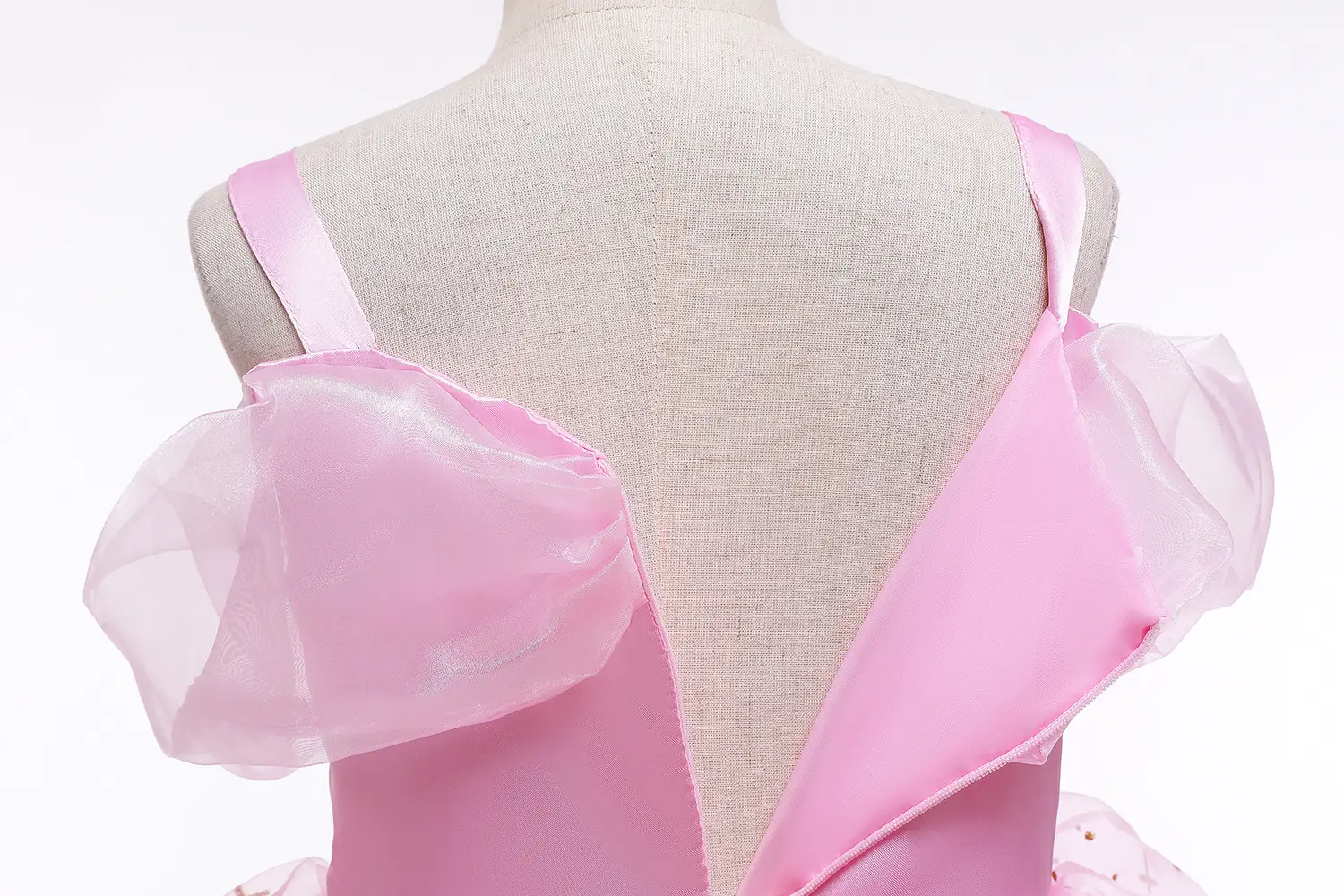 Pink Princess Bell Dress for Girls Summer Dress — feature 8