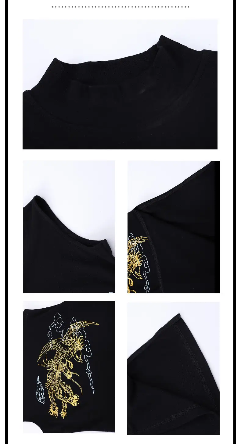 Chinese Style Black Vest Hip-Hop Kids Performance Outfit — feature 17