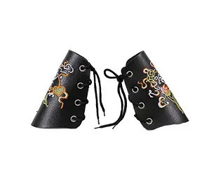 Chinese Style Black Vest Hip-Hop Kids Performance Outfit - Image 5