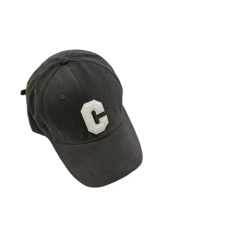 Men's Black Baseball Cap with White C Logo - Image 14