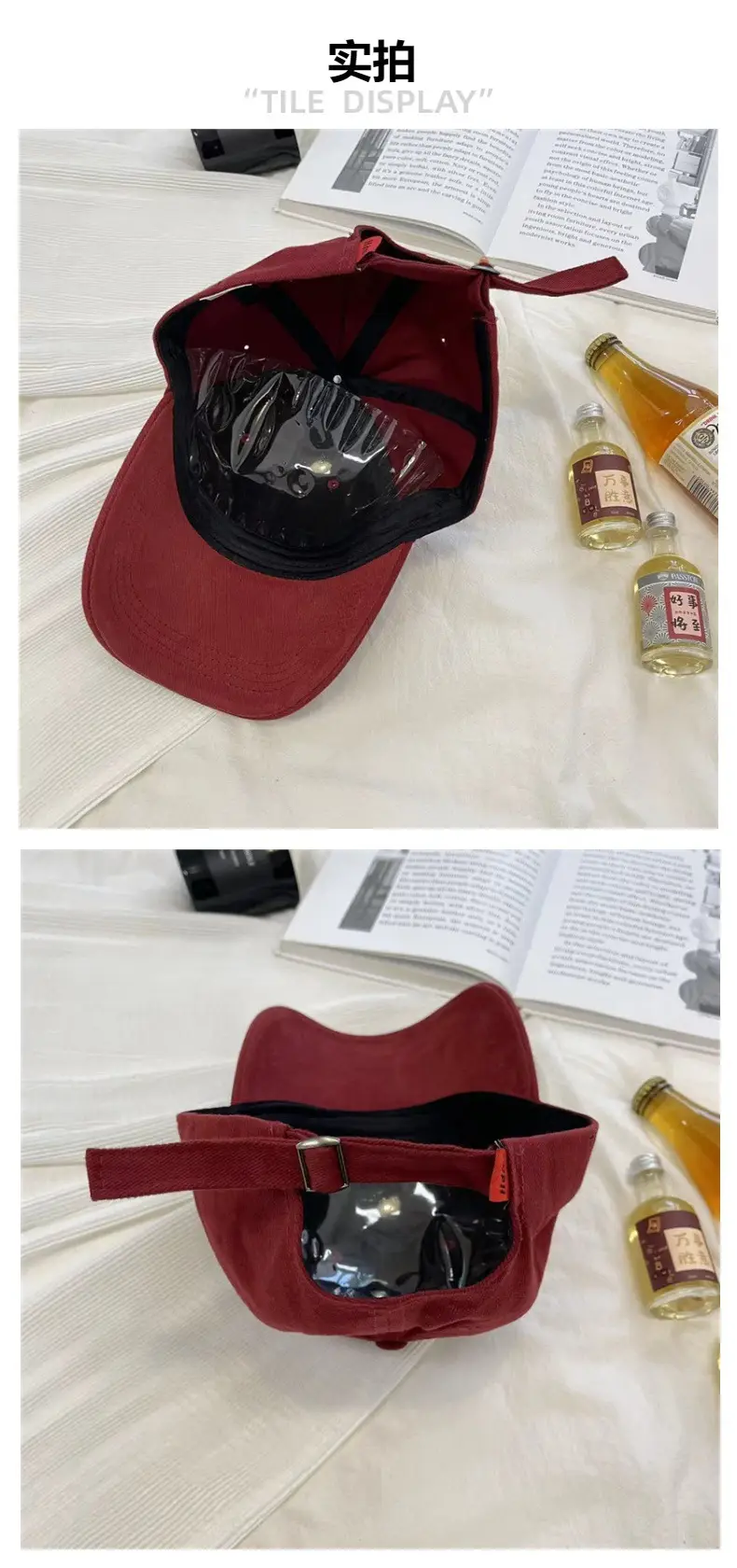Men's Black Baseball Cap with White C Logo — feature 8