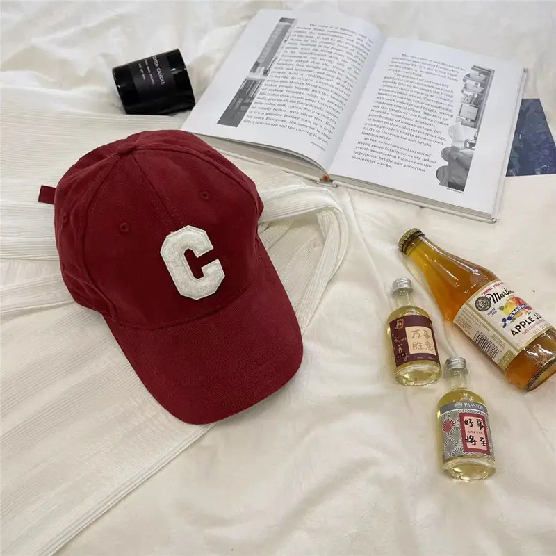 Men's Black Baseball Cap with White C Logo - Image 6