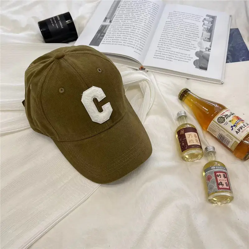 Men's Black Baseball Cap with White C Logo - Image 7