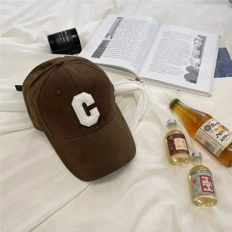 Men's Black Baseball Cap with White C Logo - Image 8