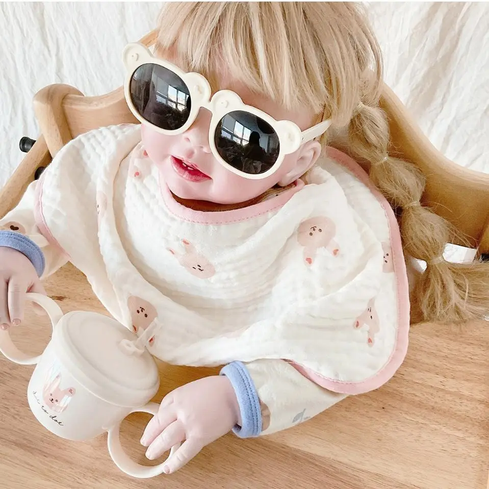 Newborn Burp Towel Pure Cotton Anti-Vomiting Shoulder Pad — feature 3