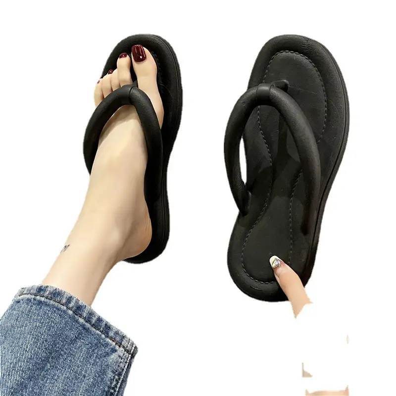 New Green Flip-Flops for Women Beach Wear