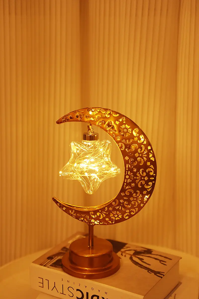 Cross Border LED Moon Star Lamp for Bedroom Decor — feature 15