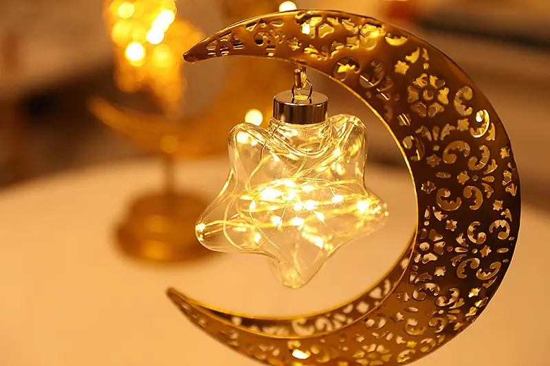 Cross Border LED Moon Star Lamp for Bedroom Decor — feature 16