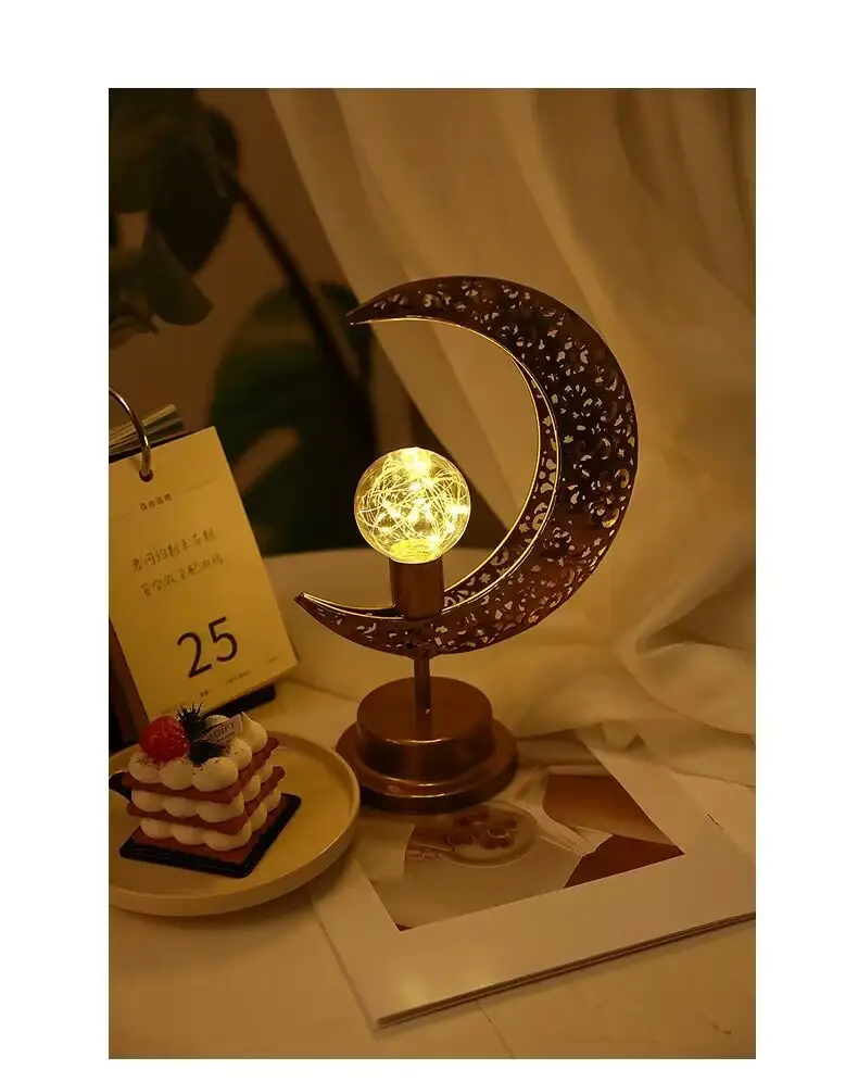 Cross Border LED Moon Star Lamp for Bedroom Decor — feature 3