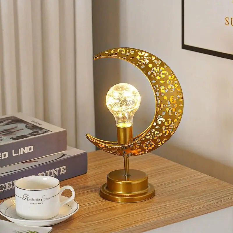 Cross Border LED Moon Star Lamp for Bedroom Decor - Image 6