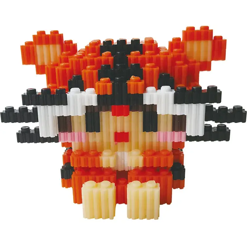 Pink Micro-Particle Building Blocks for Kids