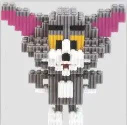 Pink Micro-Particle Building Blocks for Kids