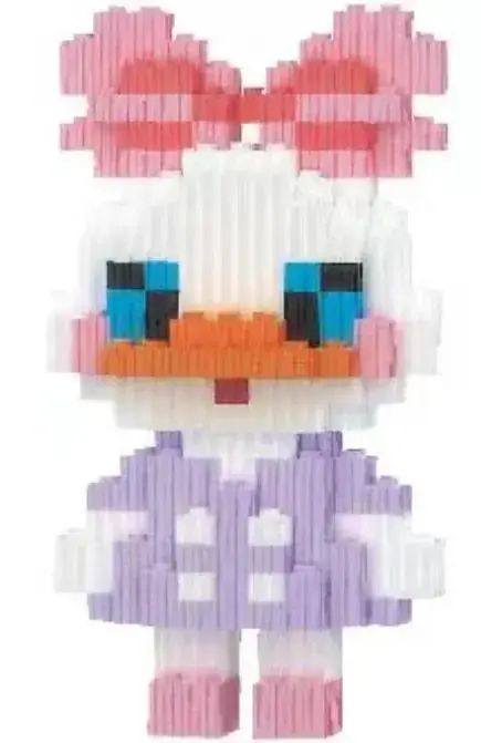 Pink Micro-Particle Building Blocks for Kids