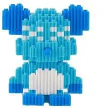 Pink Micro-Particle Building Blocks for Kids